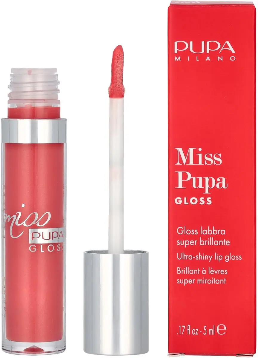 Pupa Milano 020032A302 Lipgloss 5ml - Ingenious Pink