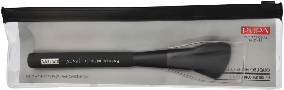 Pupa Milano Blusher Brush Angled - Zwart