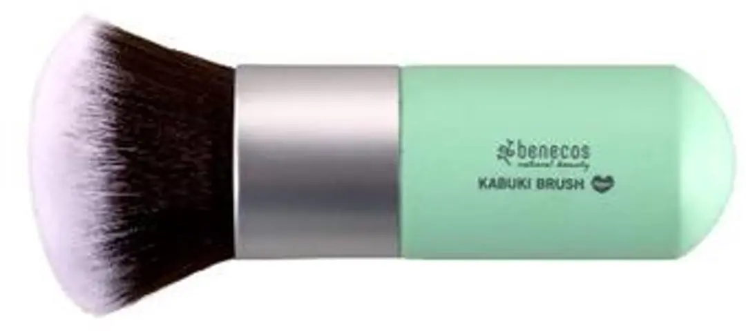 Benecos Natural Beauty Make-up Kabuki Brush - Rood