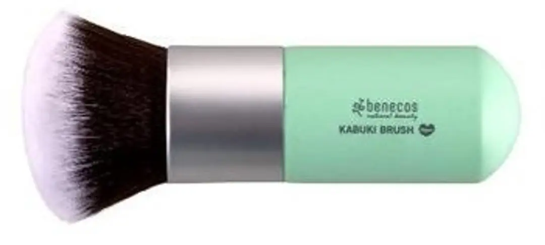 Benecos Natural Beauty Make-up Kabuki Brush - Rood