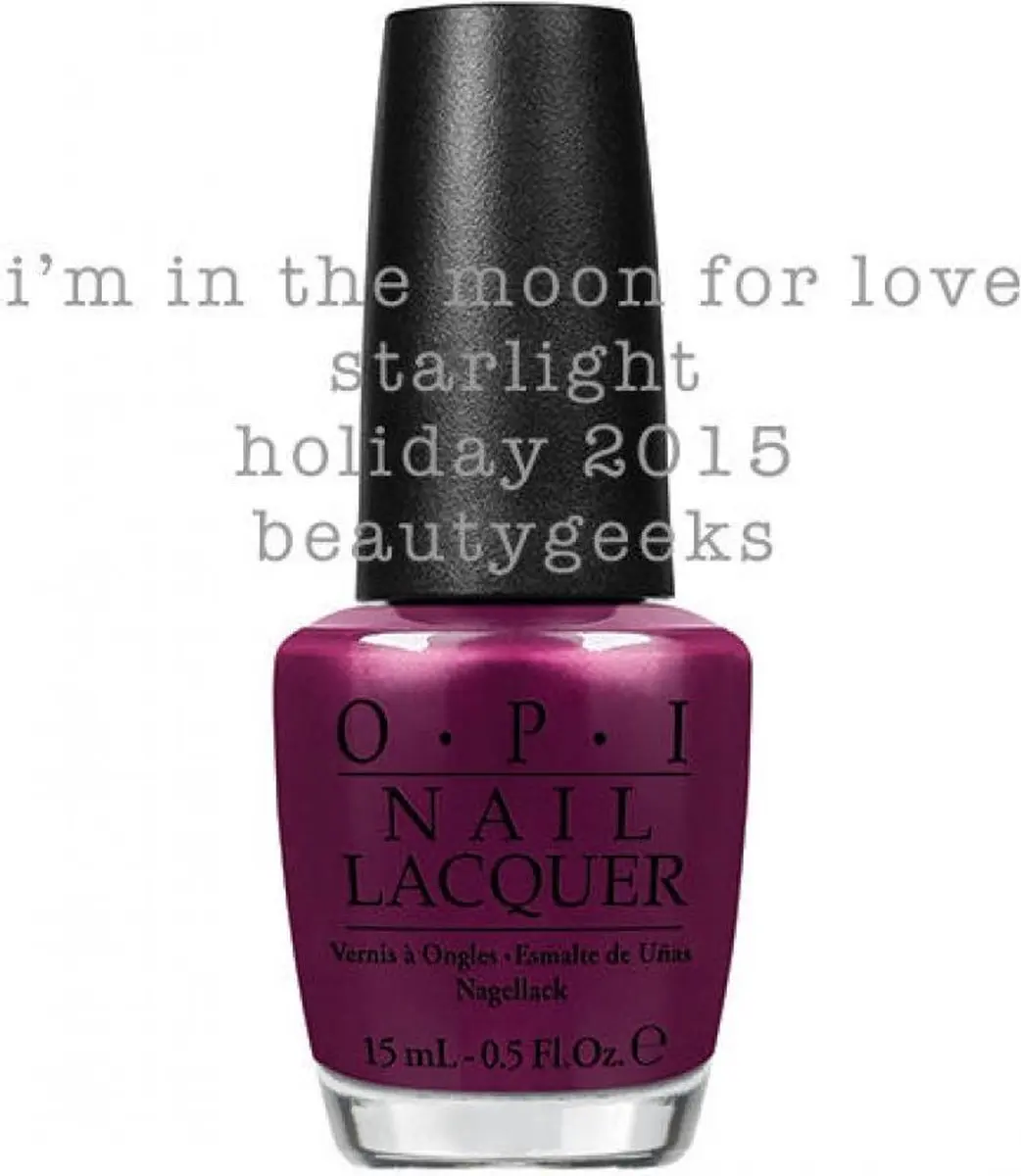 O.P.I. I'm in the Moon for Love Nagellak
