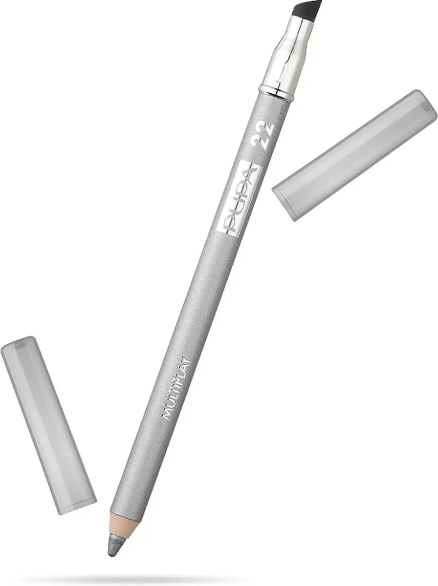 Pupa Milano Multiplay Triple-Purpose Eye Pencil 022 Pure Silver