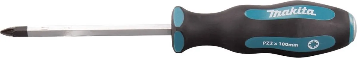 Makita B-66101 Krachtschroevendraaier PZ2 100mm - Zilver/Zwart