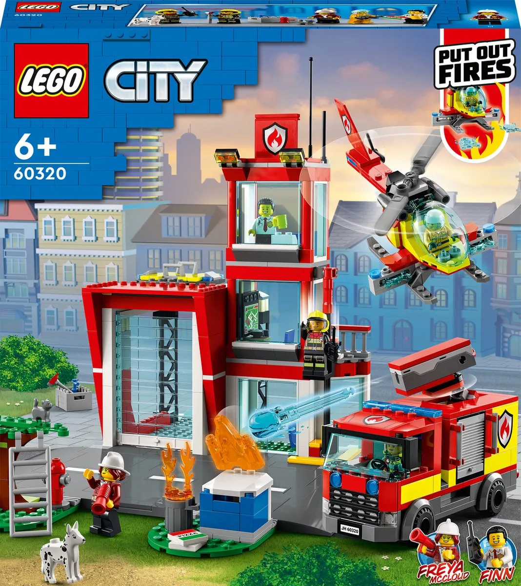 LEGO City Brandweerkazerne 60320