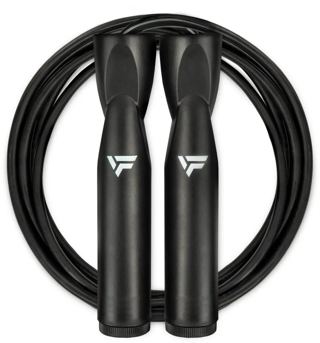 Virtufit Springtouw - Zwart