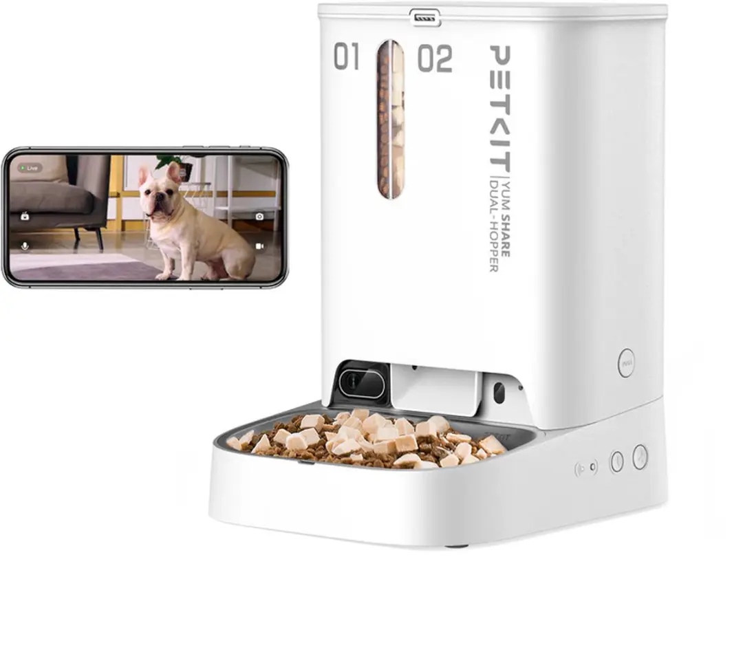 Petkit YumShare Dual-Hopper Automatische Voerbak