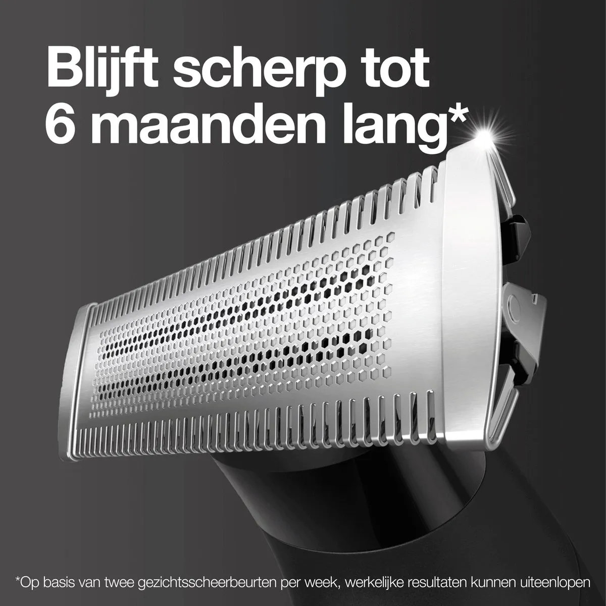 Braun Series X XT3200 Baardtrimmer - 4 Mesjes - 5 Kammen - Zwart