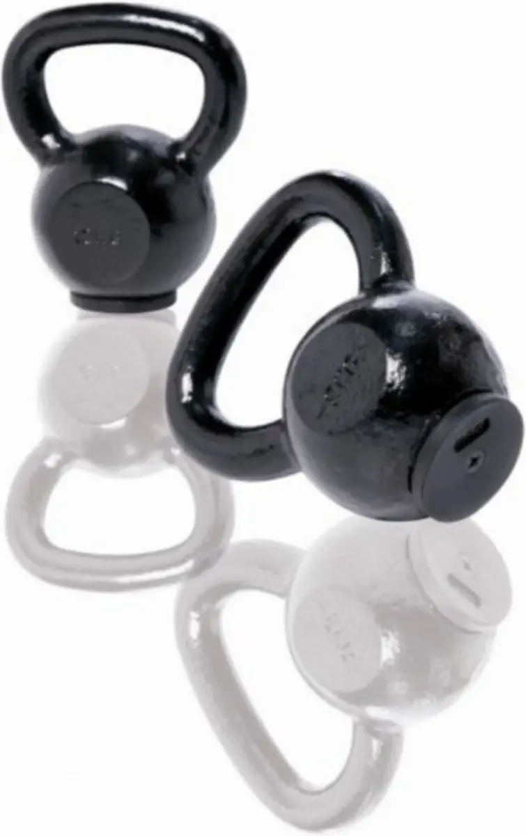 Toorx Kettlebell 24 kg - Zwart