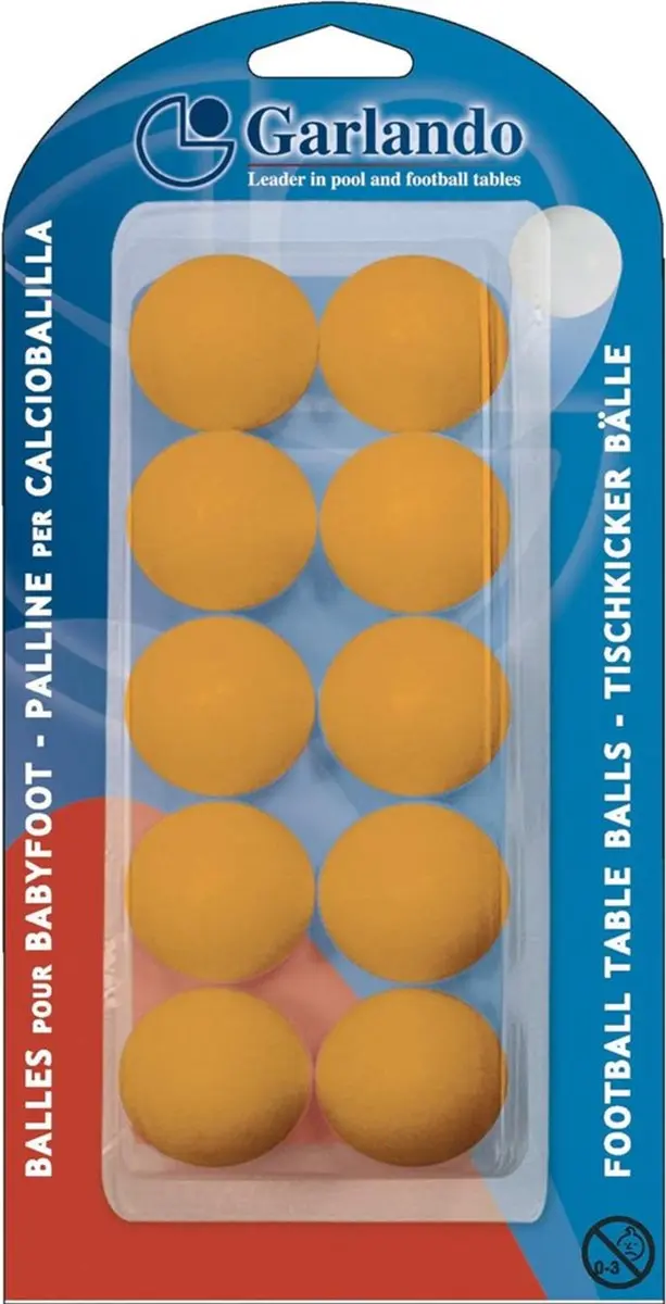 Garlando BLI-10PA Tafelvoetbal Balletjes