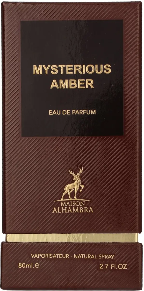 Maison Alhambra Mysterious Amber Eau de Parfum 80ml