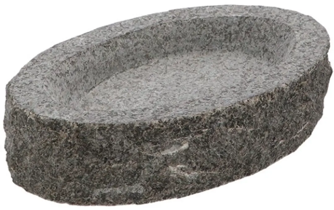 Esschert Design Vogelbad Graniet 30x20x6cm - Hangend - Grau