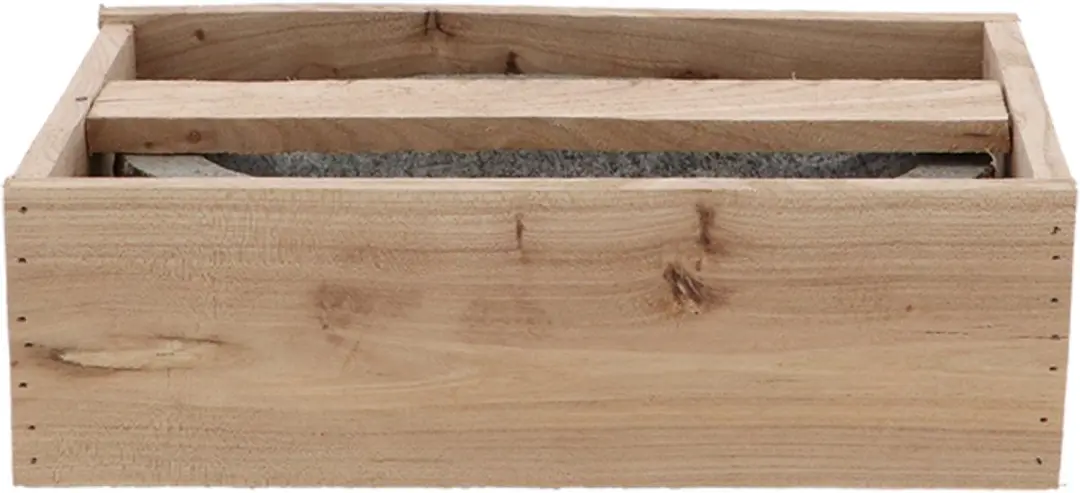 Esschert Design Vogelbad Graniet 30x20x6cm - Hangend - Grau - afbeelding 6 van 6