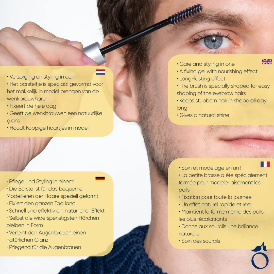 Herome Eye Care Wenkbrauwgel Transparant 6ml - afbeelding 6 van 6