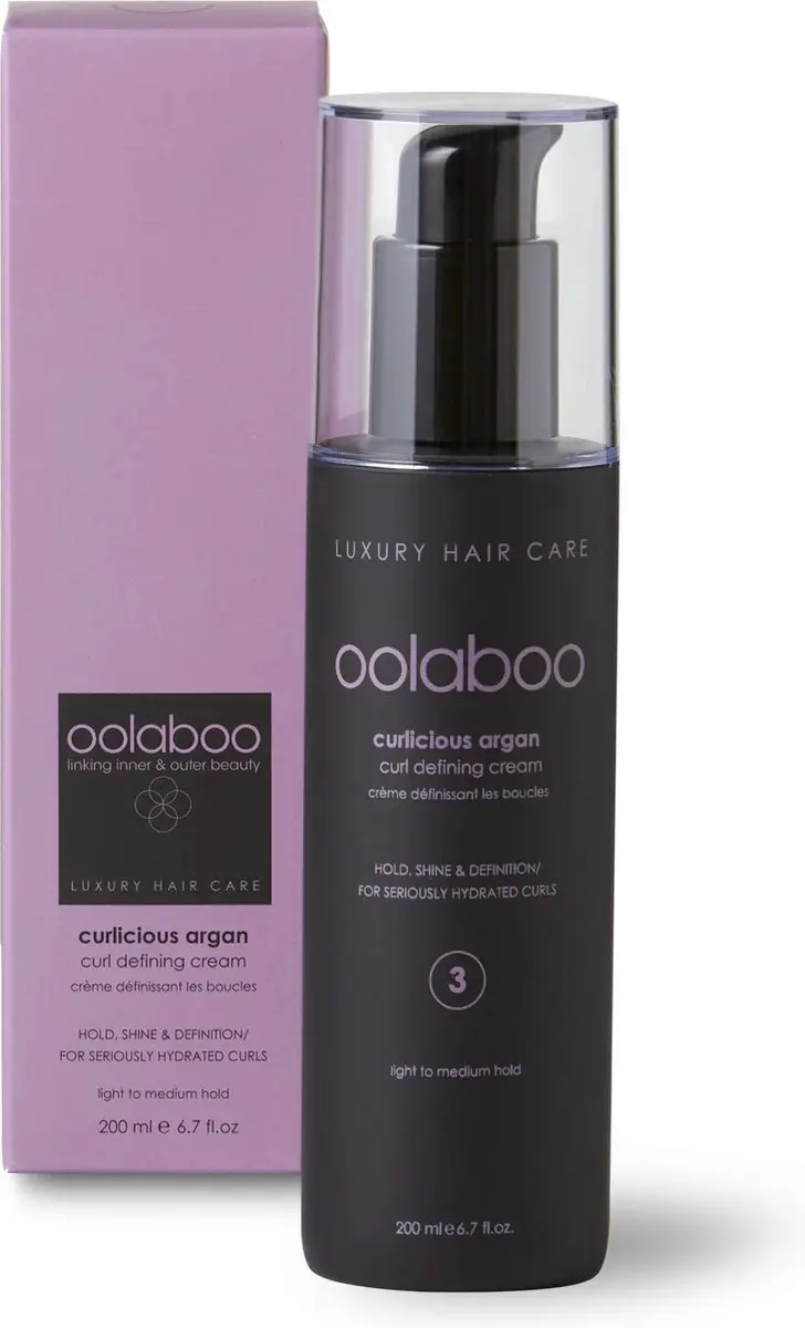 oolaboo culicious Argan Curl Defining Cream 200ml