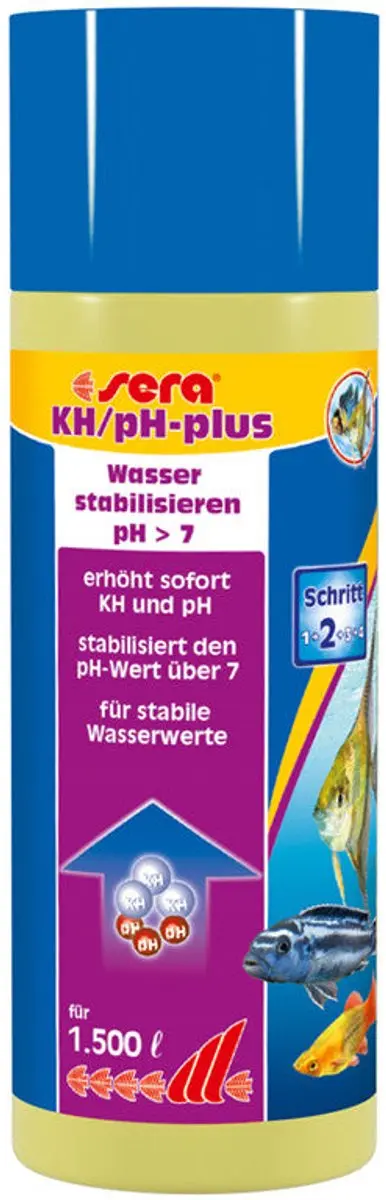 Sera KH/pH-plus Waterbehandeling 250ml - 1500L