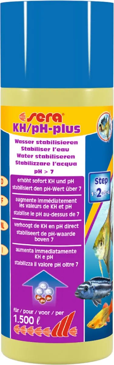 Sera KH/pH-plus Waterbehandeling 250ml - 1500L