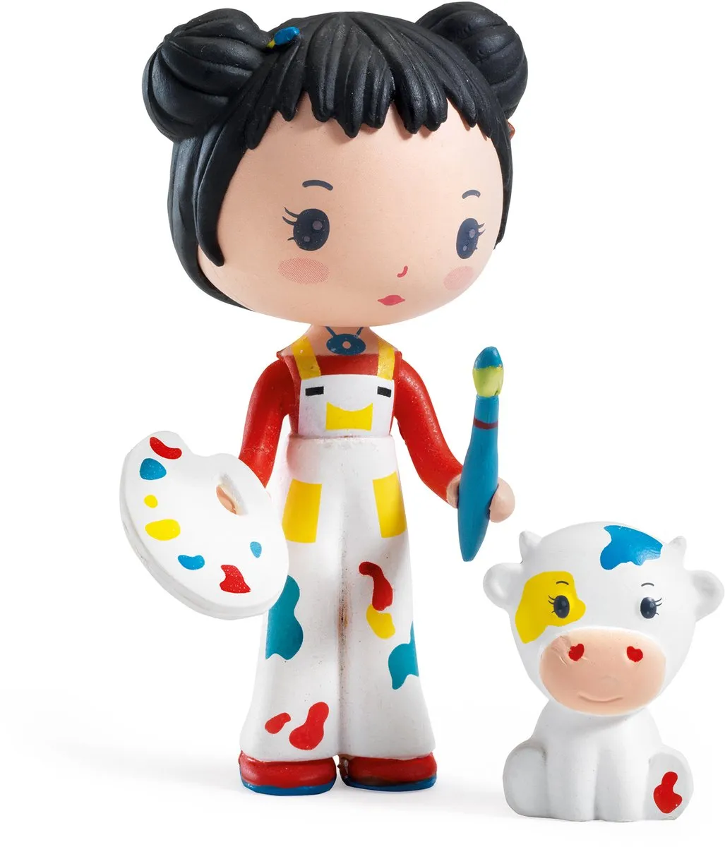 Djeco Tinyly Speelfiguur Barbouille & Gribs DJ06951