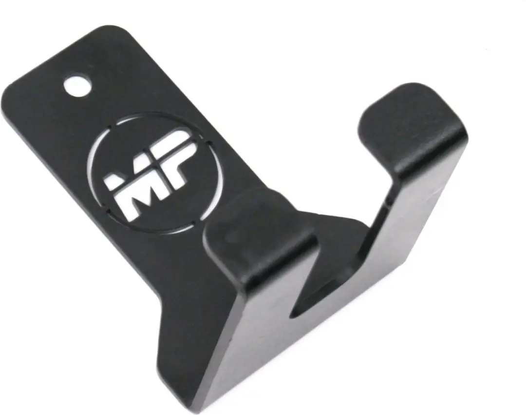 Muscle Power Halterstang Opbergbeugel 31mm - Zwart