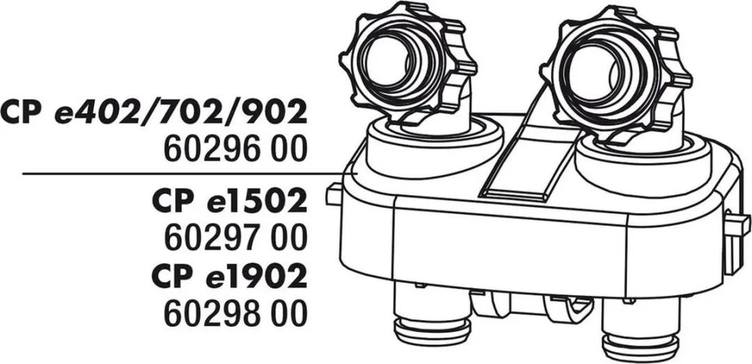 JBL Slangaansluitblok 1501/1502 - 400L