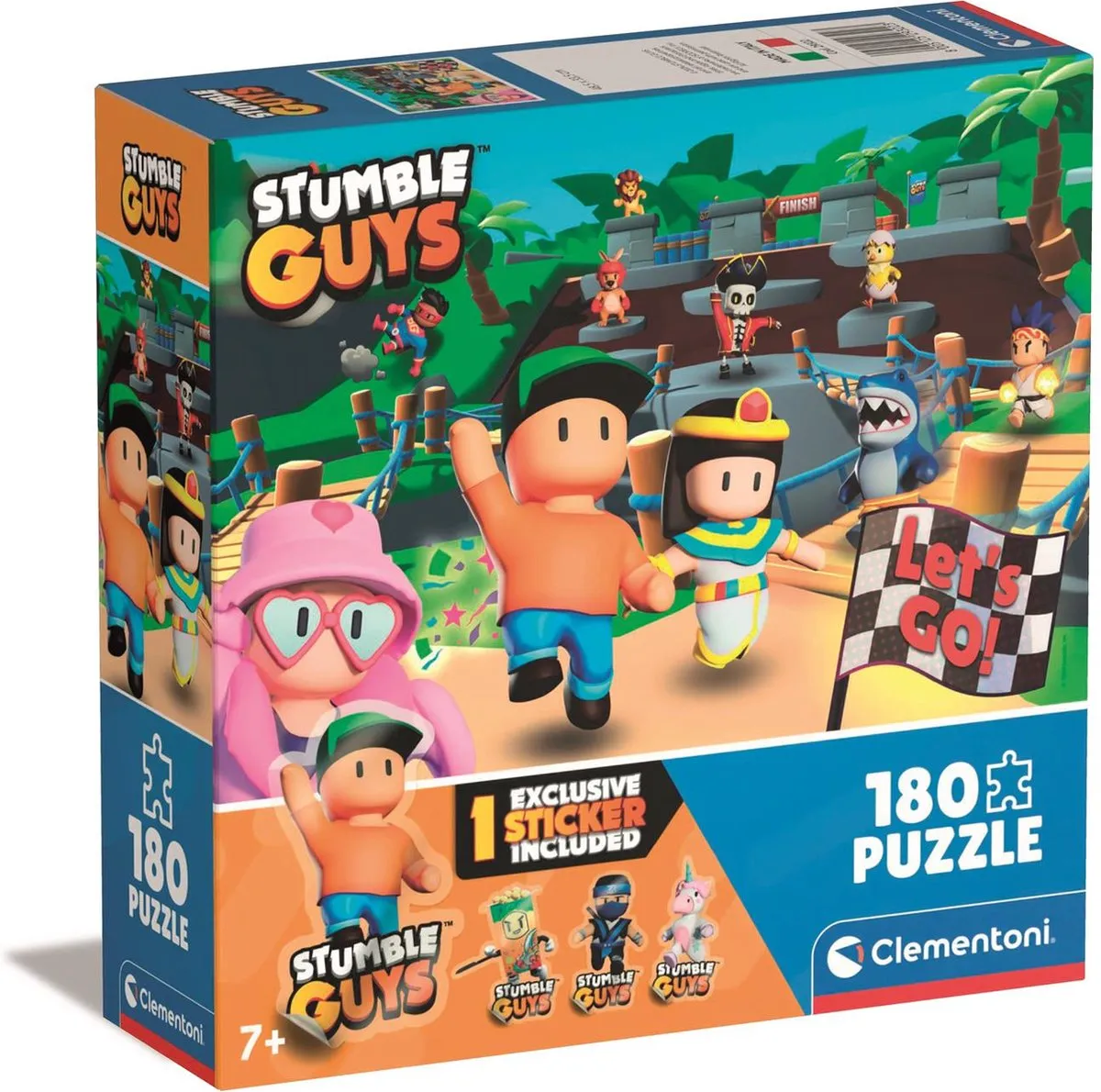 Clementoni Stumble Guys Kinderpuzzel 180 Stuks