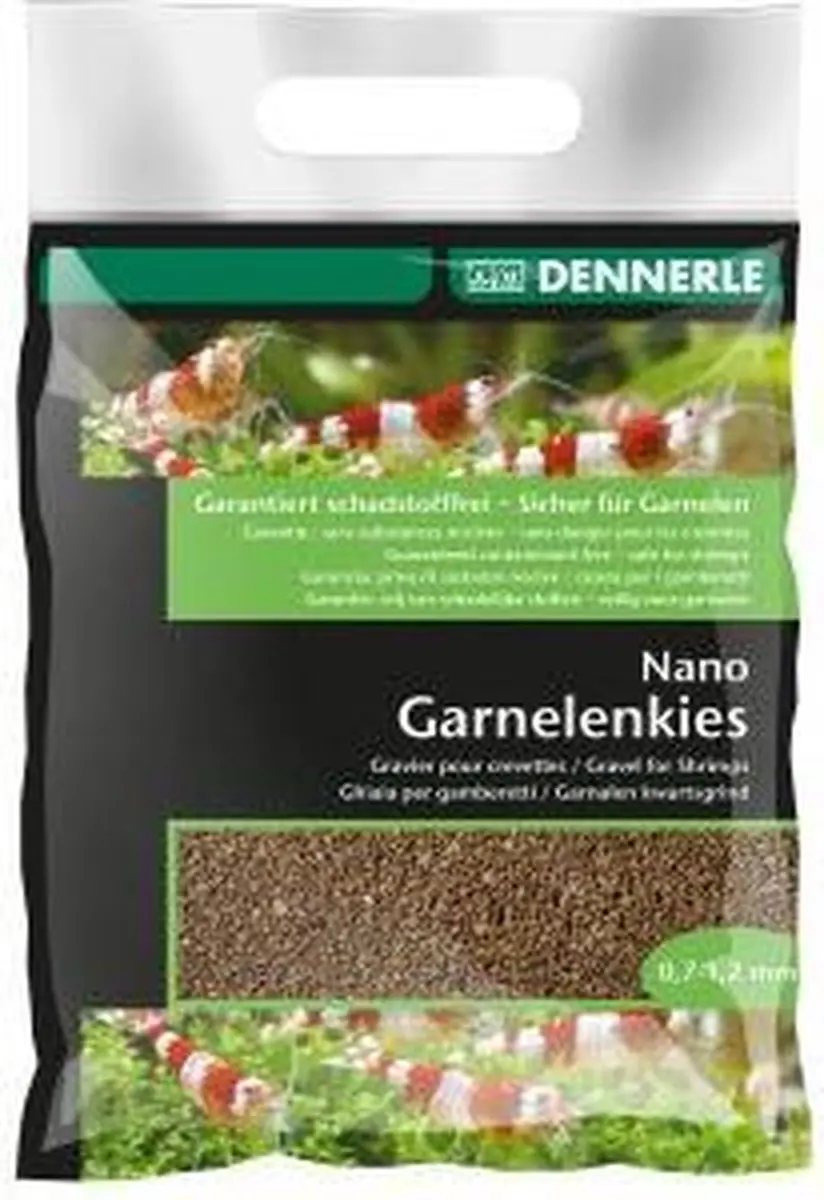 Dennerle Garnalenkies Borneo Bruin Aquariumgrind 2kg