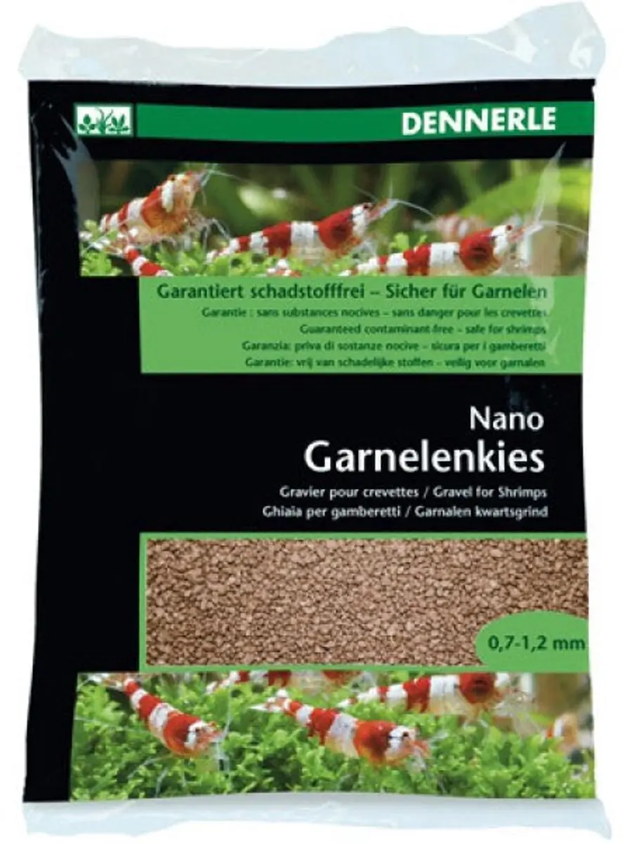 Dennerle Garnalenkies Borneo Bruin Aquariumgrind 2kg