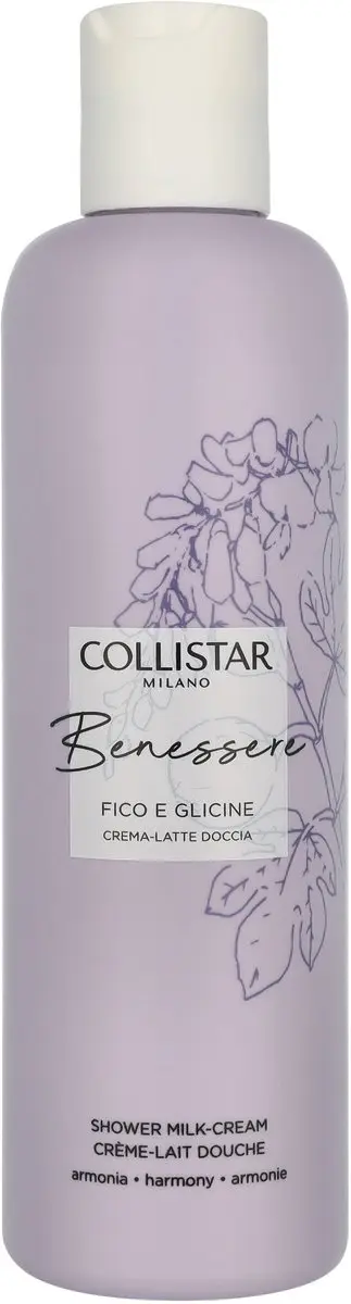 Collistar Shower Milk-Cream Fig & Wisteria Benessere 250ml