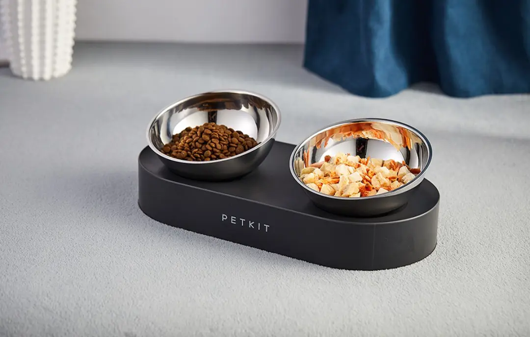 Petkit Fresh Nano Metal Roestvrijstalen Voerbak - 14cm - Transparant