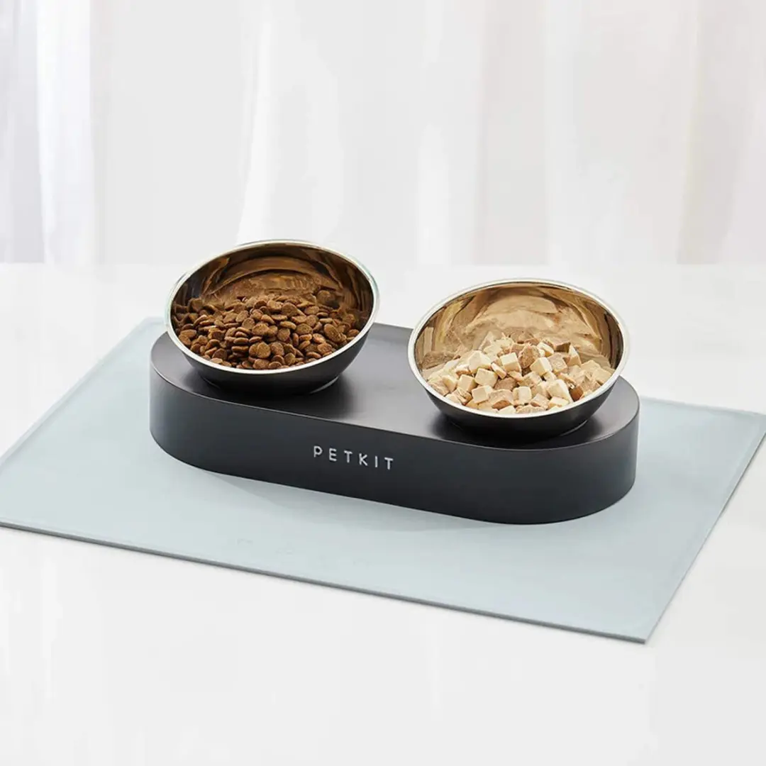 Petkit Fresh Nano Metal Roestvrijstalen Voerbak - 14cm - Transparant