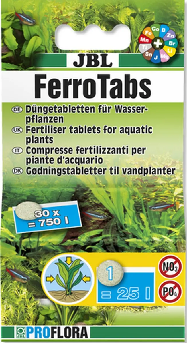 JBL Ferrotabs - 30 Stuks