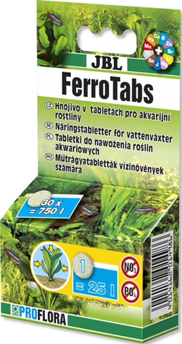 JBL Ferrotabs - 30 Stuks