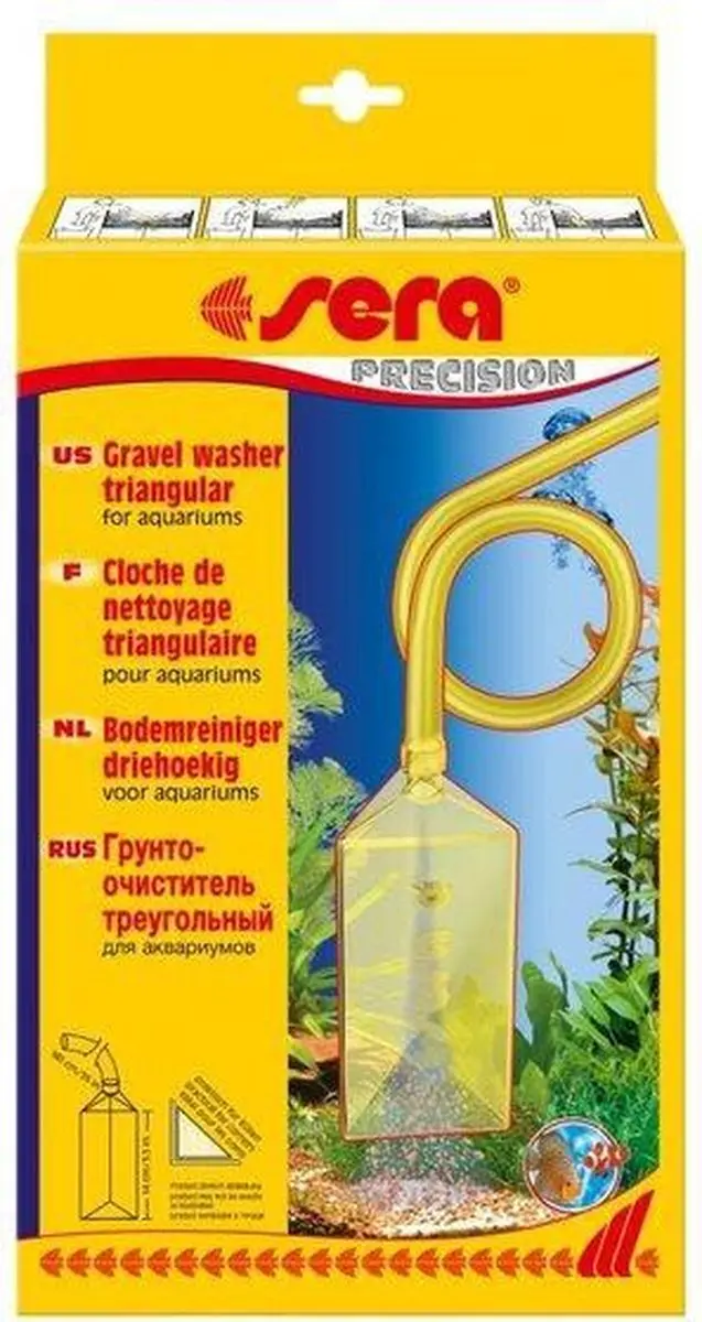 Sera Bodemreiniger Driehoekig 14cm