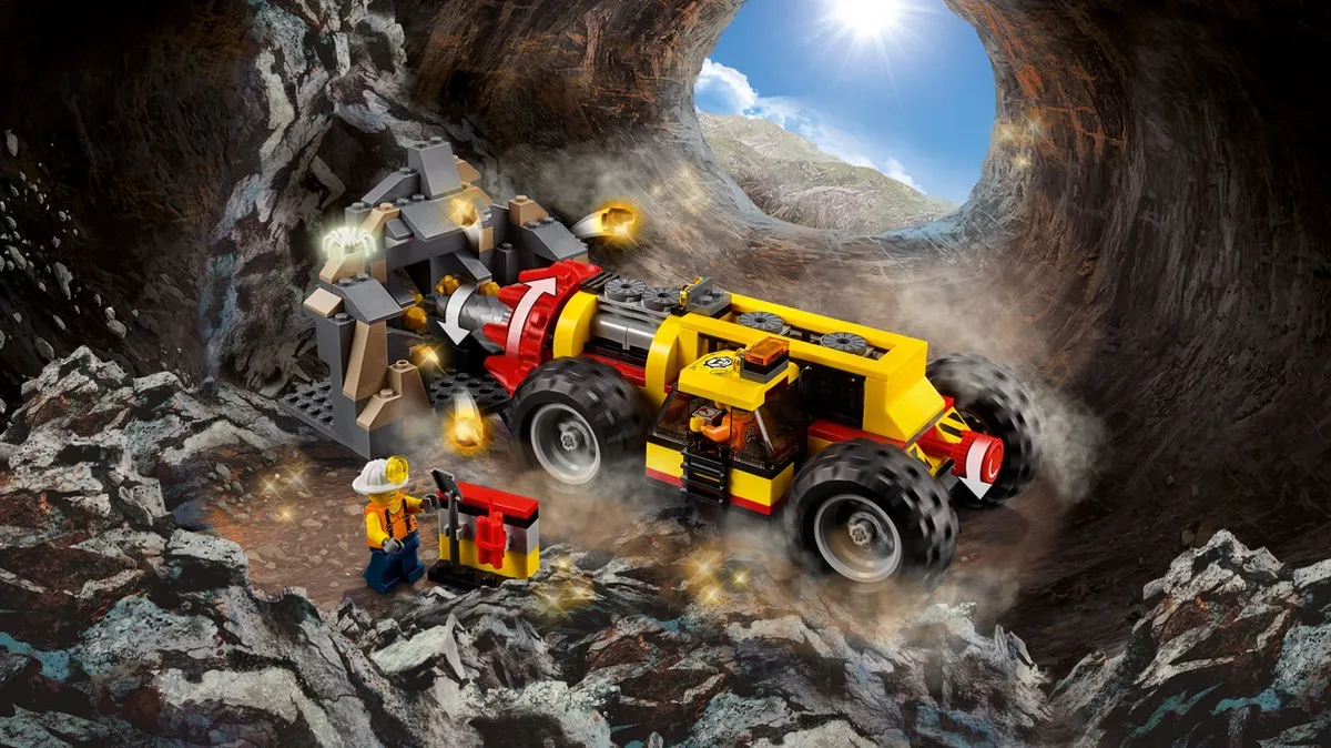LEGO City Zware Mijnbouwboor 60186 - 294 Stukken - afbeelding 6 van 6