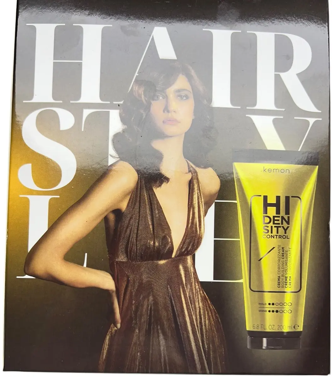 Kemon Curly Hair Shampoo & Hi-Density Control Set - 2 Stuks