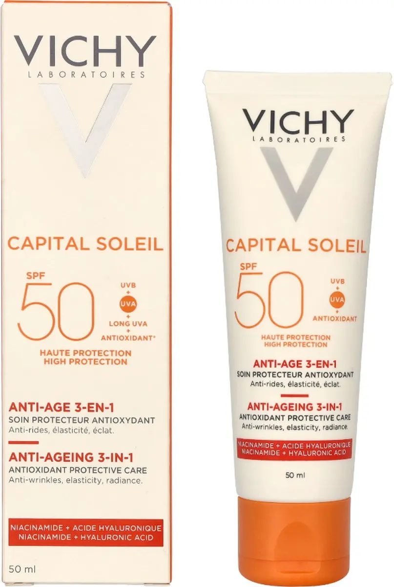 Vichy Capital Soleil SPF50 Zoncrème Gezicht 50ml