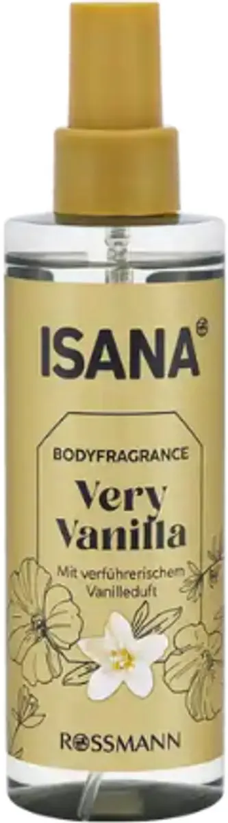 Isana Bodyspray Very Vanilla 200ml