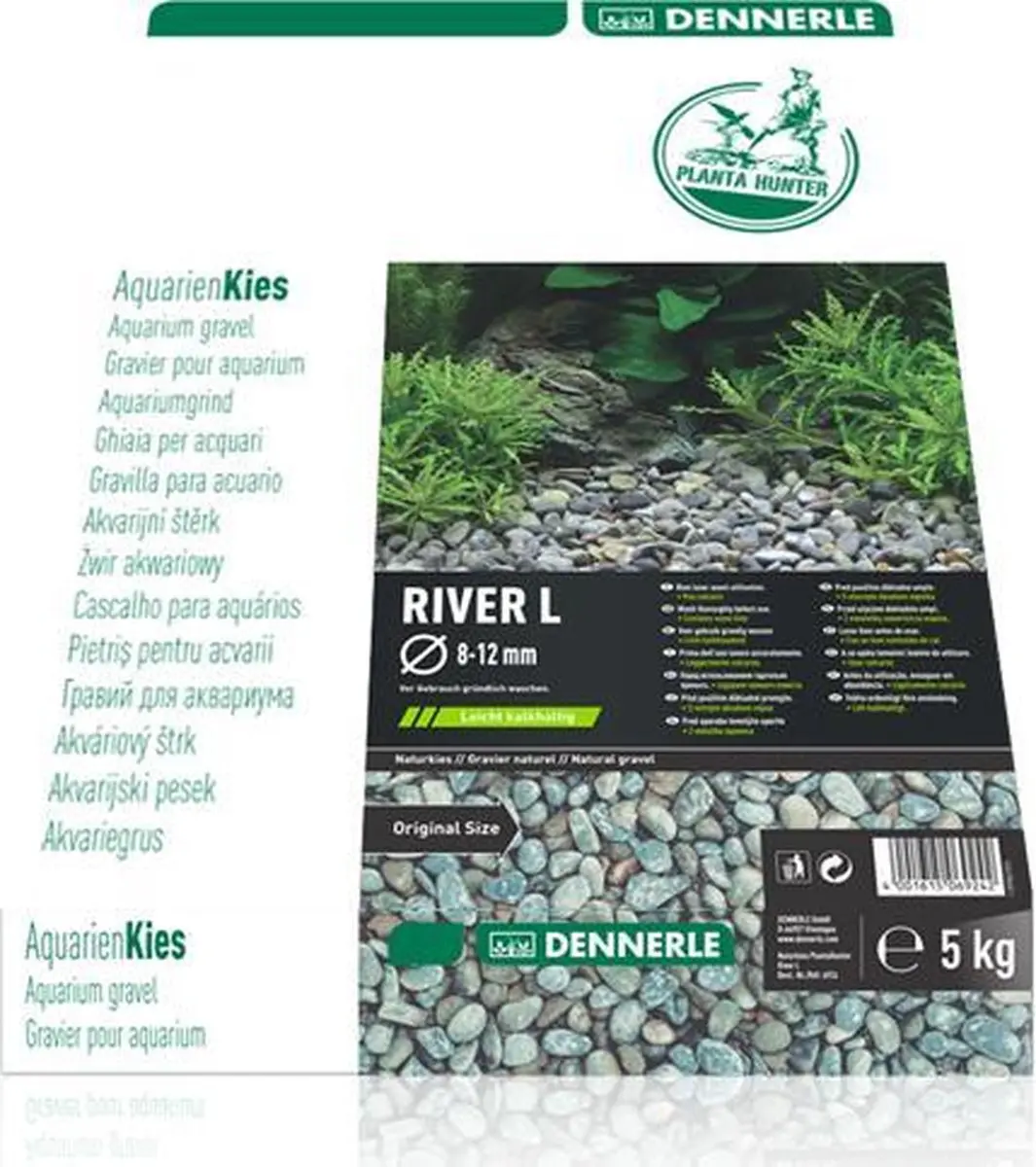 Dennerle Plantahunter River Natuurgrind 5kg