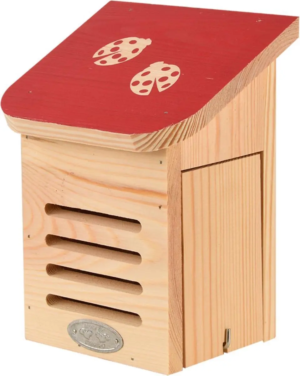 Esschert Design Lieveheersbeestjeshuis Rood - Hangend