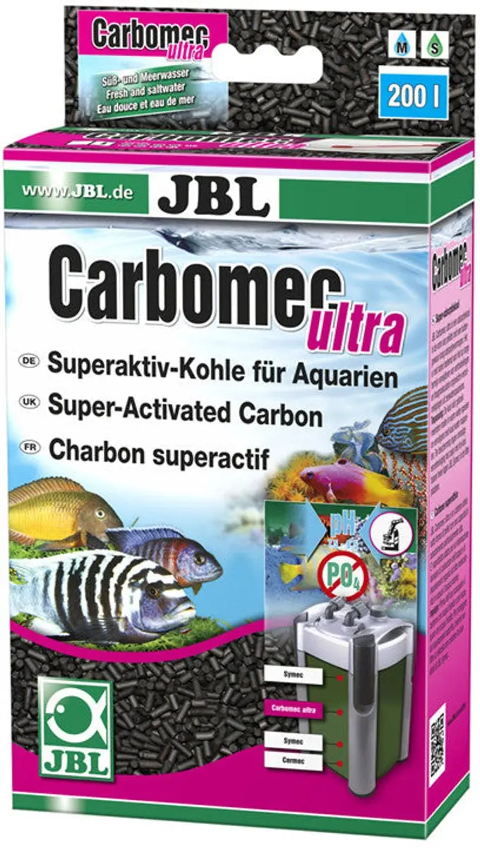 JBL Carbomec Ultra Houtskool - 1 Stuk