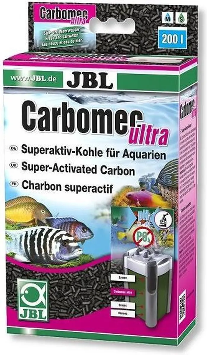 JBL Carbomec Ultra Houtskool - 1 Stuk