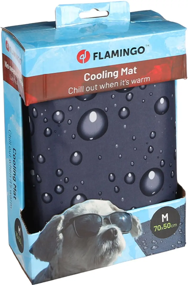 Flamingo Cocapet Koelmat 70x50cm - Antraciet