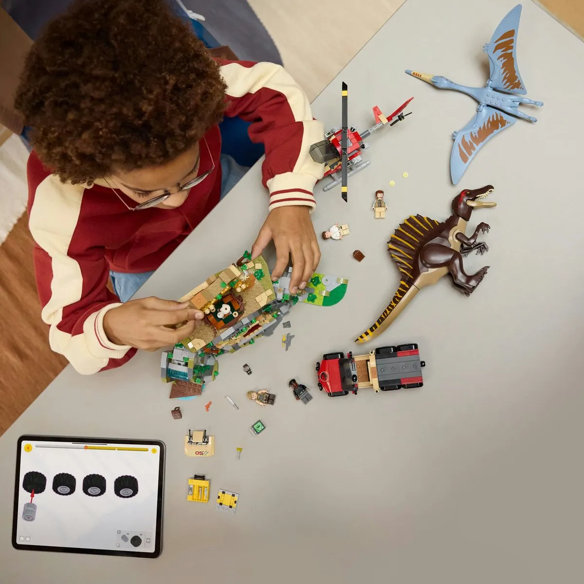 LEGO Jurassic World Spinosaurus & Quetzalcoatlus 76976 - 984 Stukken
