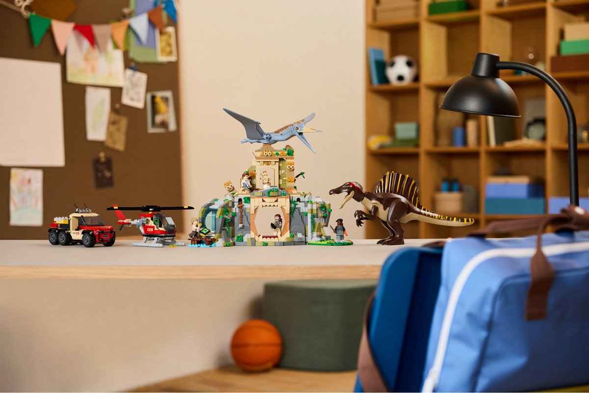 LEGO® - Jurassic World - Spinosaurus en Quetzalcoatlus Luchtmissie - 76976