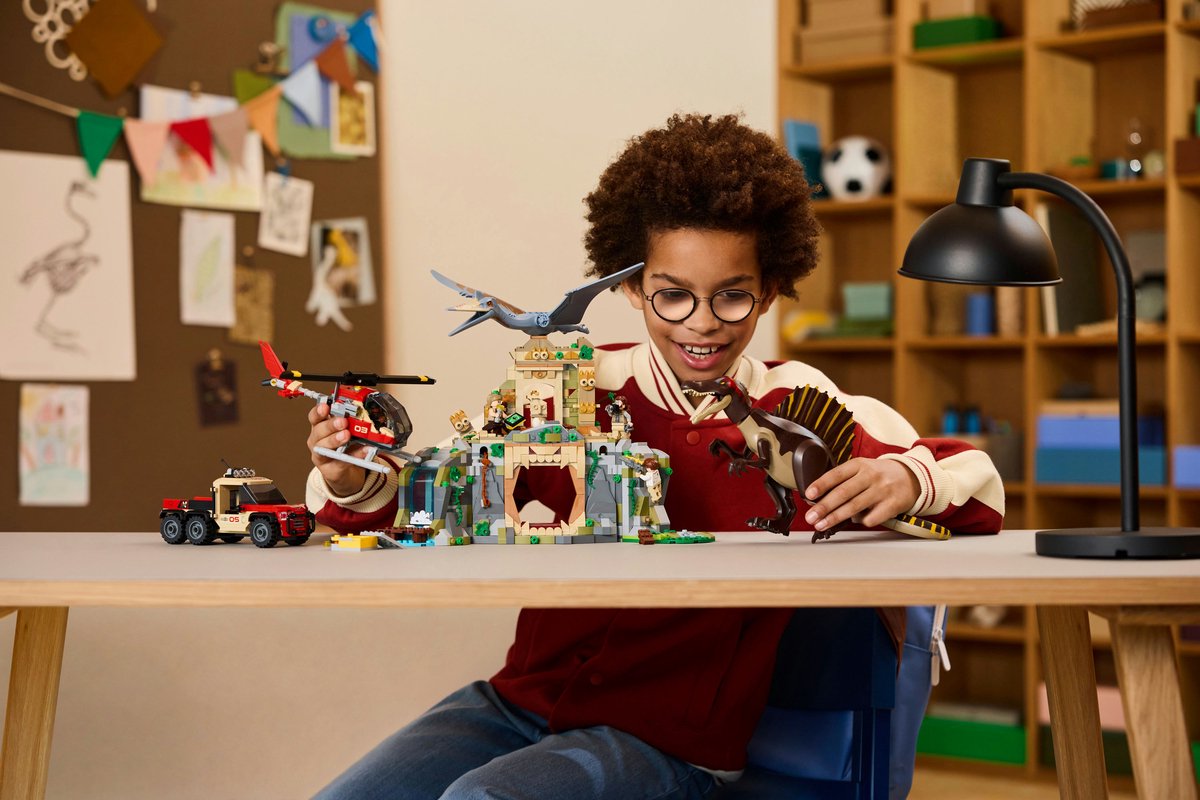 LEGO® - Jurassic World - Spinosaurus en Quetzalcoatlus Luchtmissie - 76976