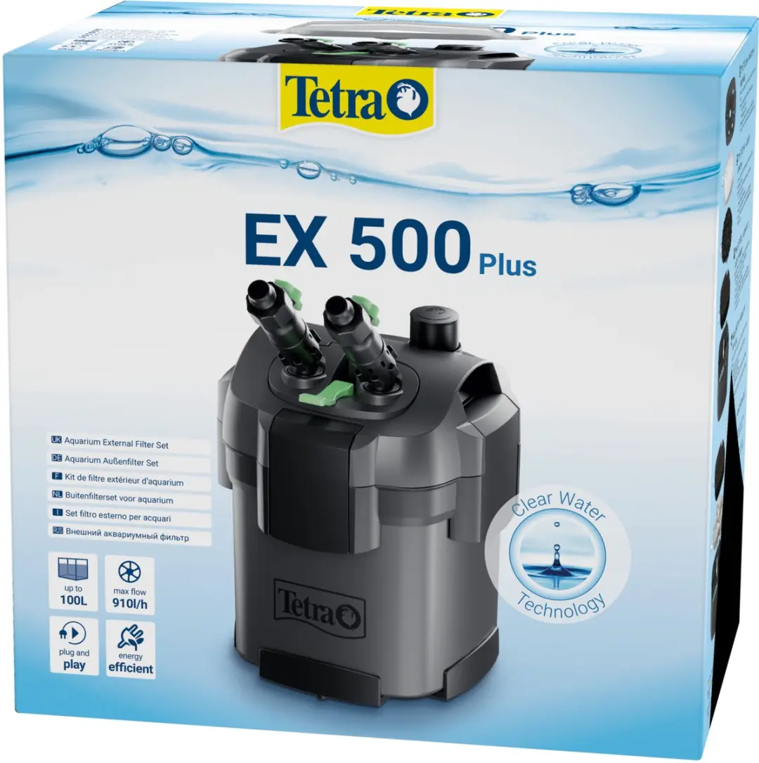 Tetra Ex Buitenfilter 500 Plus - 100L