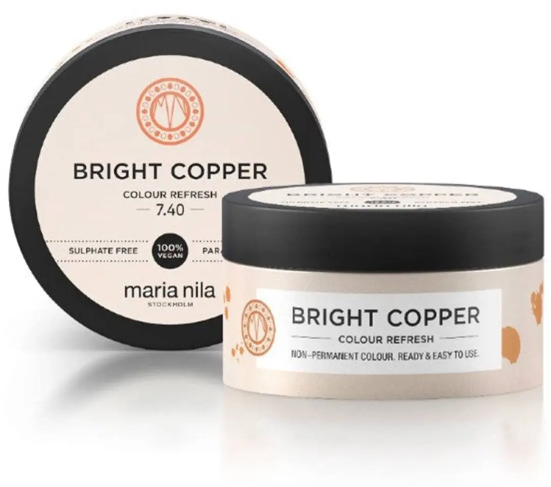 Maria Nila Colour Refresh Kleurmasker 100ml - Bright Copper