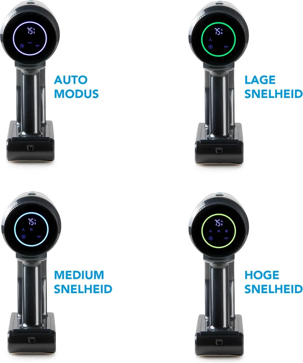 Domo DO244SV Steelstofzuiger 2-in-1 - 0,8L - 29,6V - 60 min - afbeelding 3 van 6