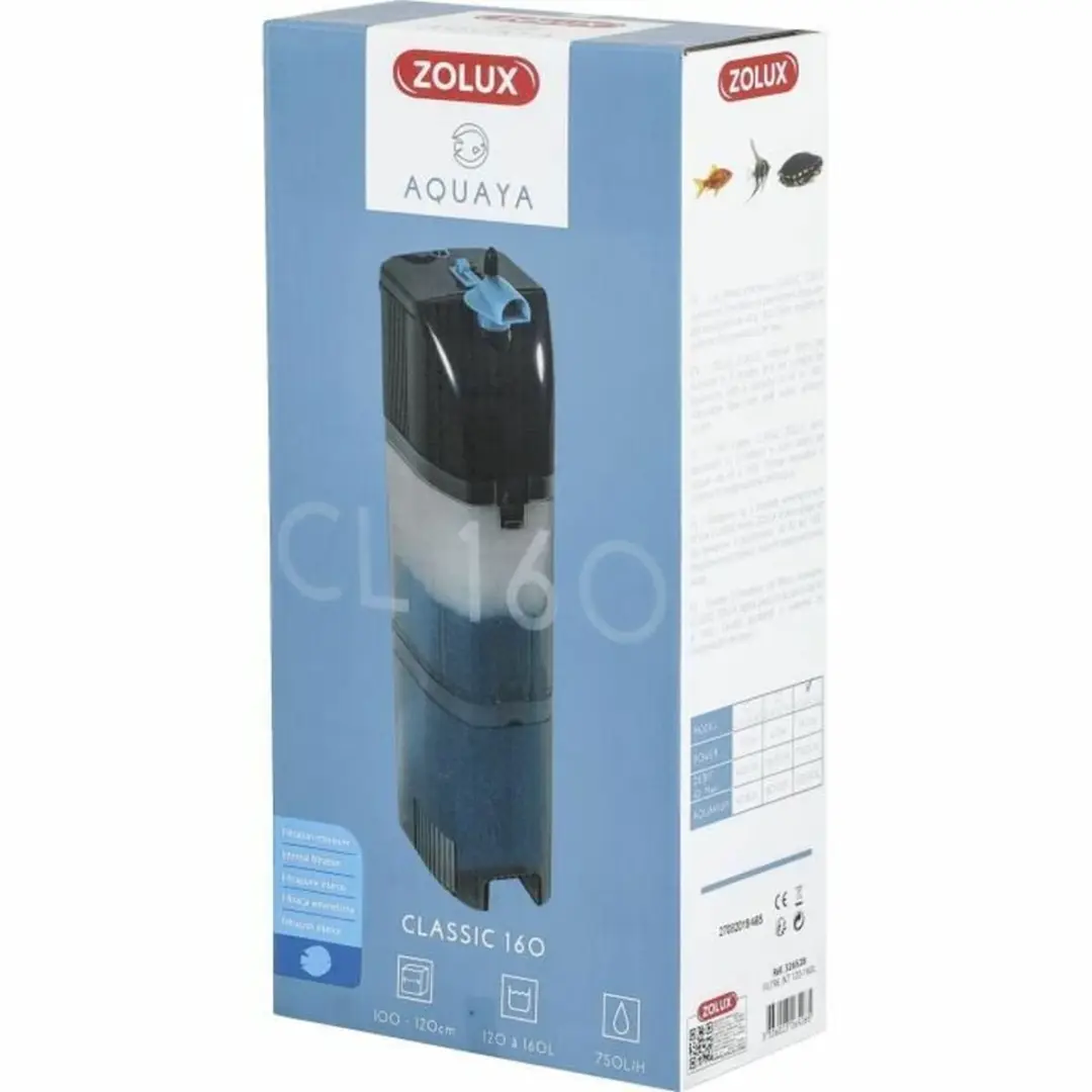 Zolux Classic Binnenfilter 750L/h - 14W - 160L