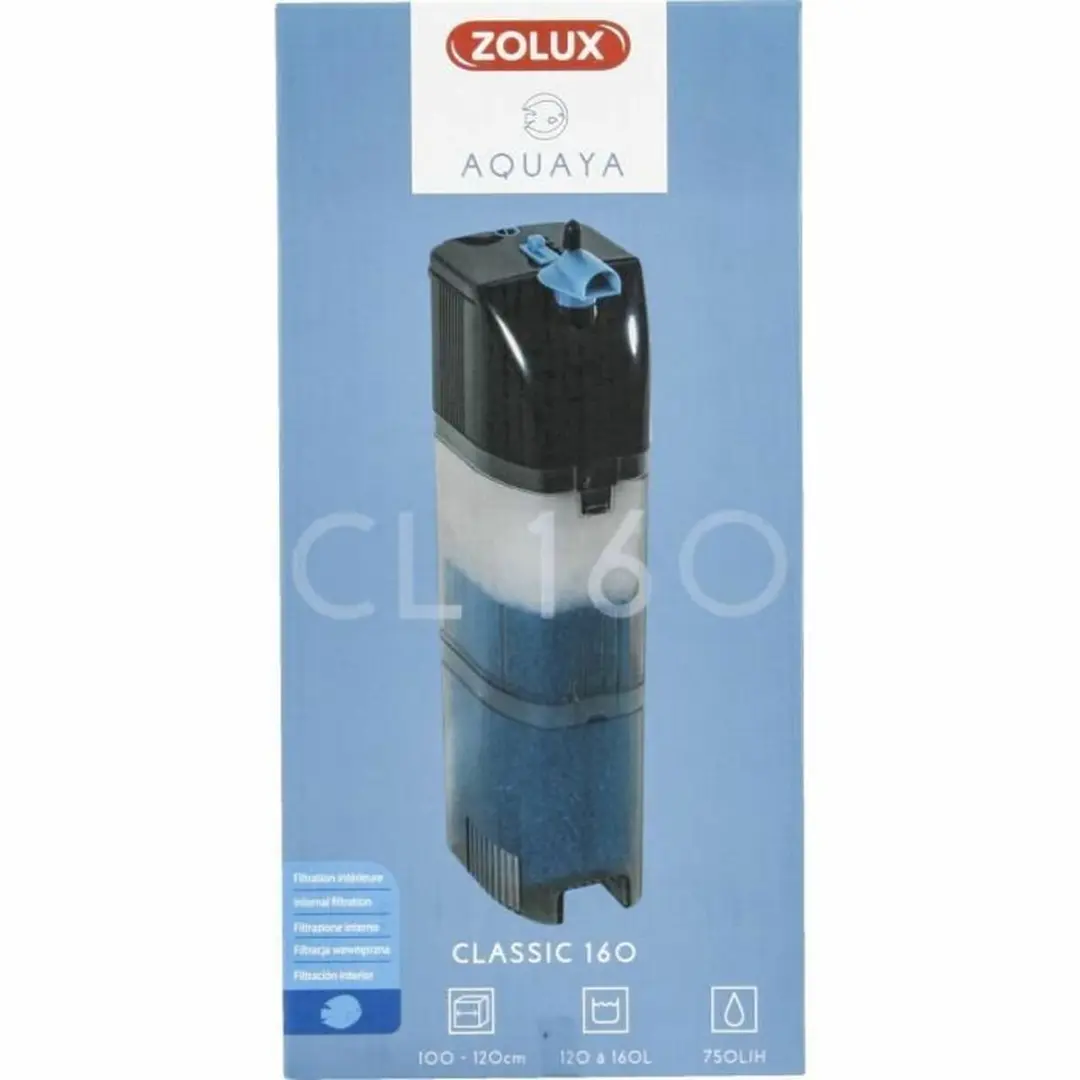 Zolux Classic Binnenfilter 750L/h - 14W - 160L
