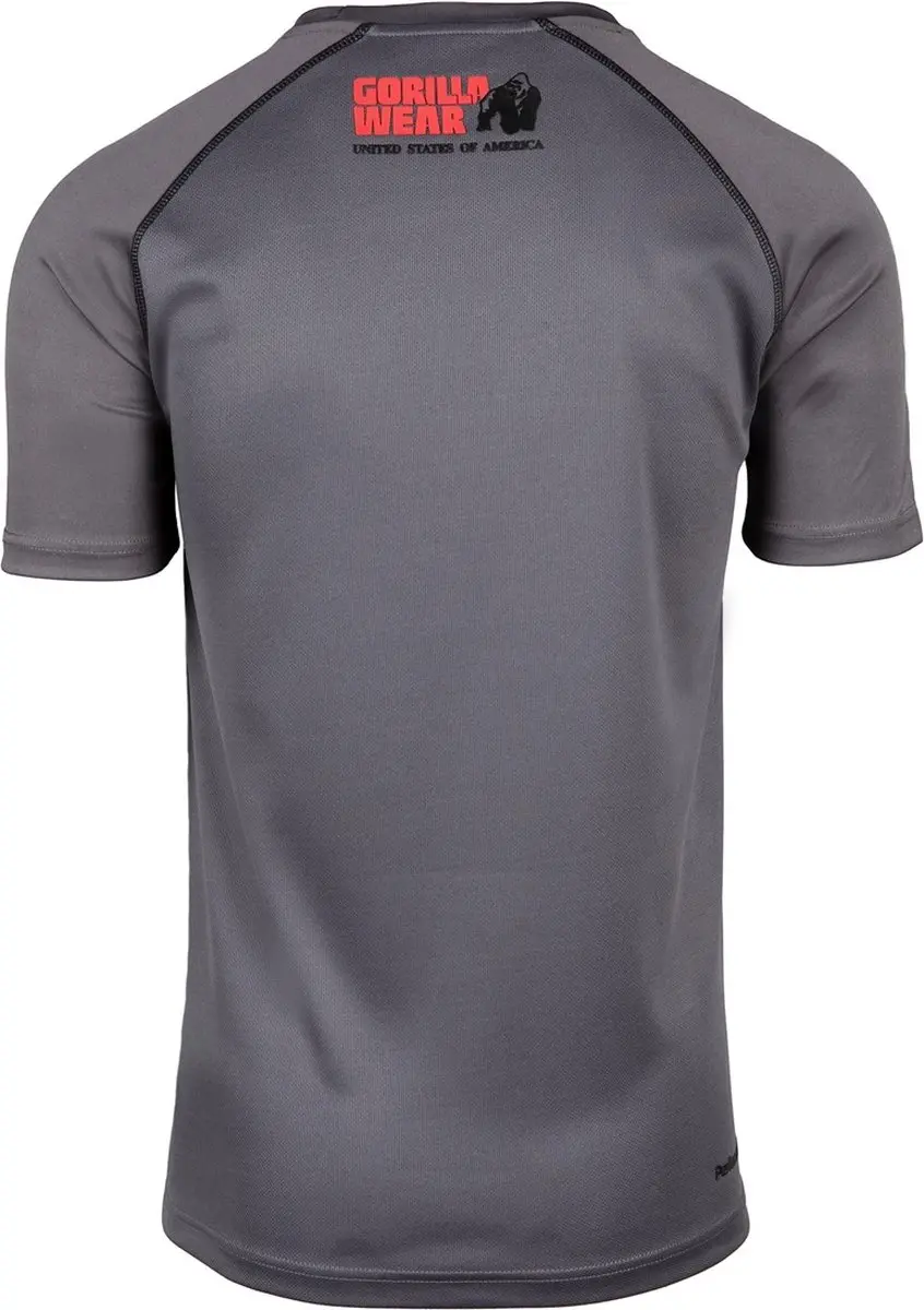 Gorilla Wear Performance T-shirt Grijs L